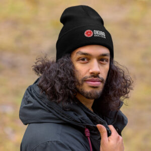 Okubo Embroidered Cuffed Beanie